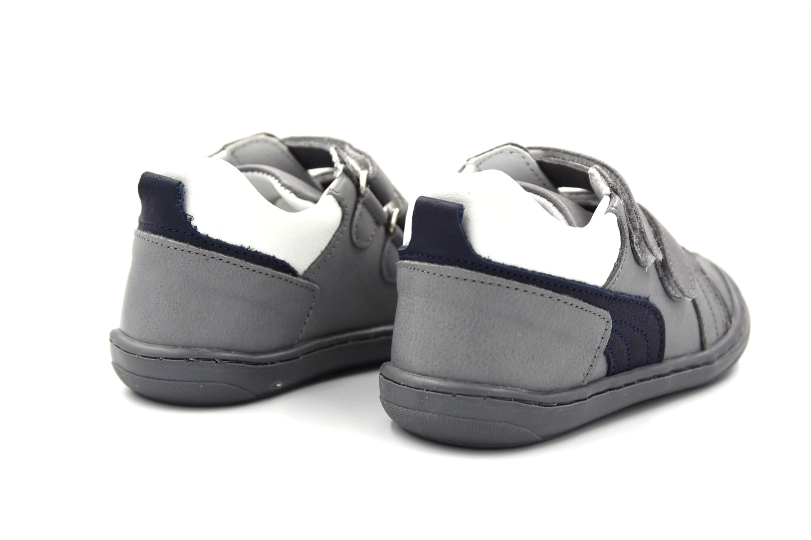 LepiKids Be90 Hakiki Deri Çocuk İlkadım Bot Ayakkabı GRİ