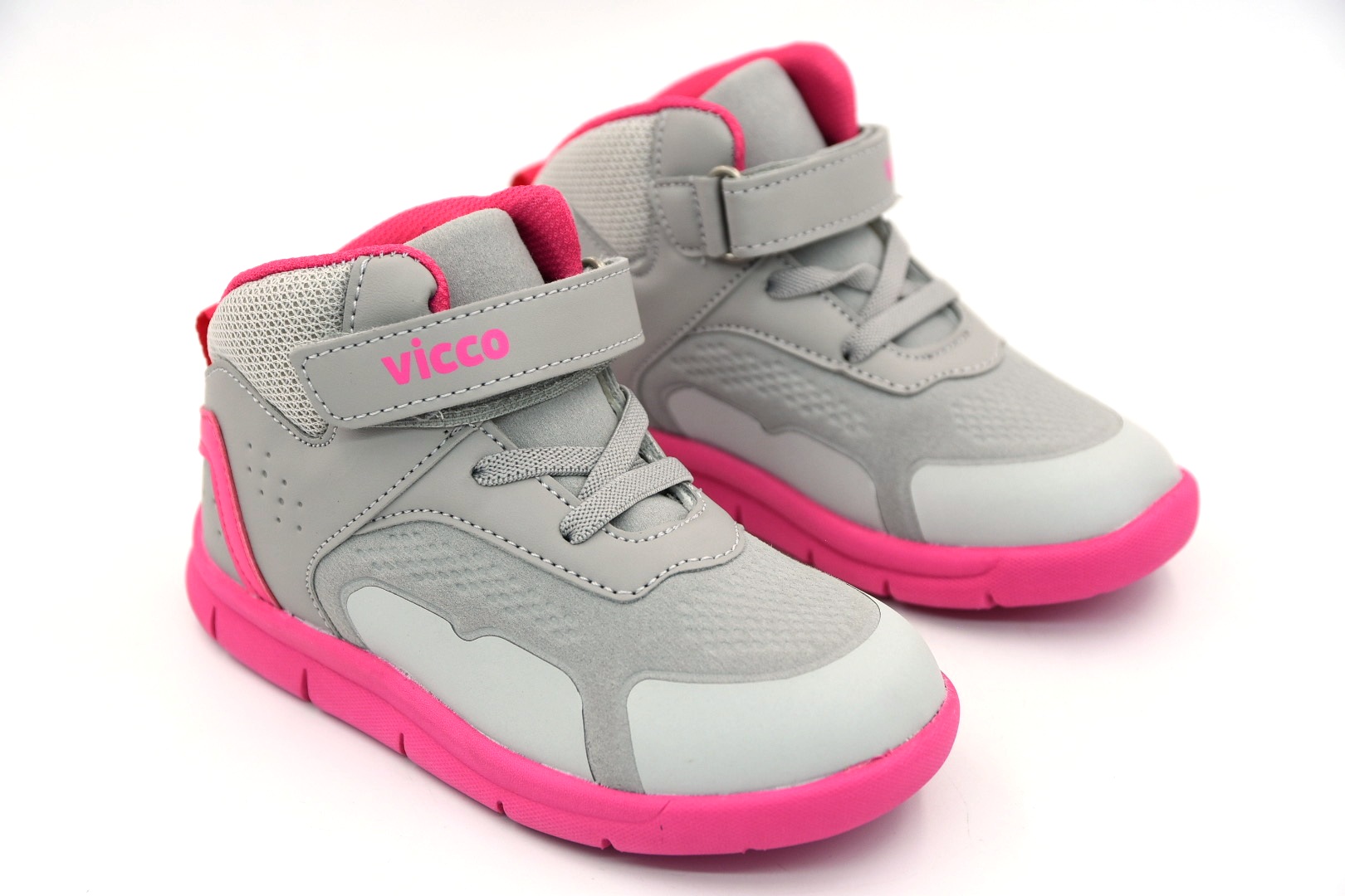 Vicco Nano Çocuk Pylon Bot Gri Fuşya