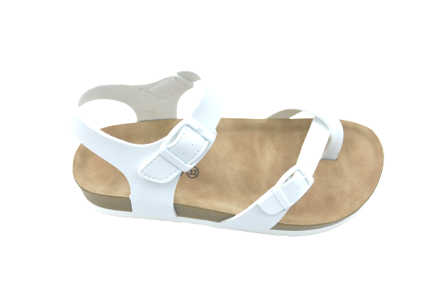 Vicco Jolly Çocuk Filet Sandalet BEYAZ