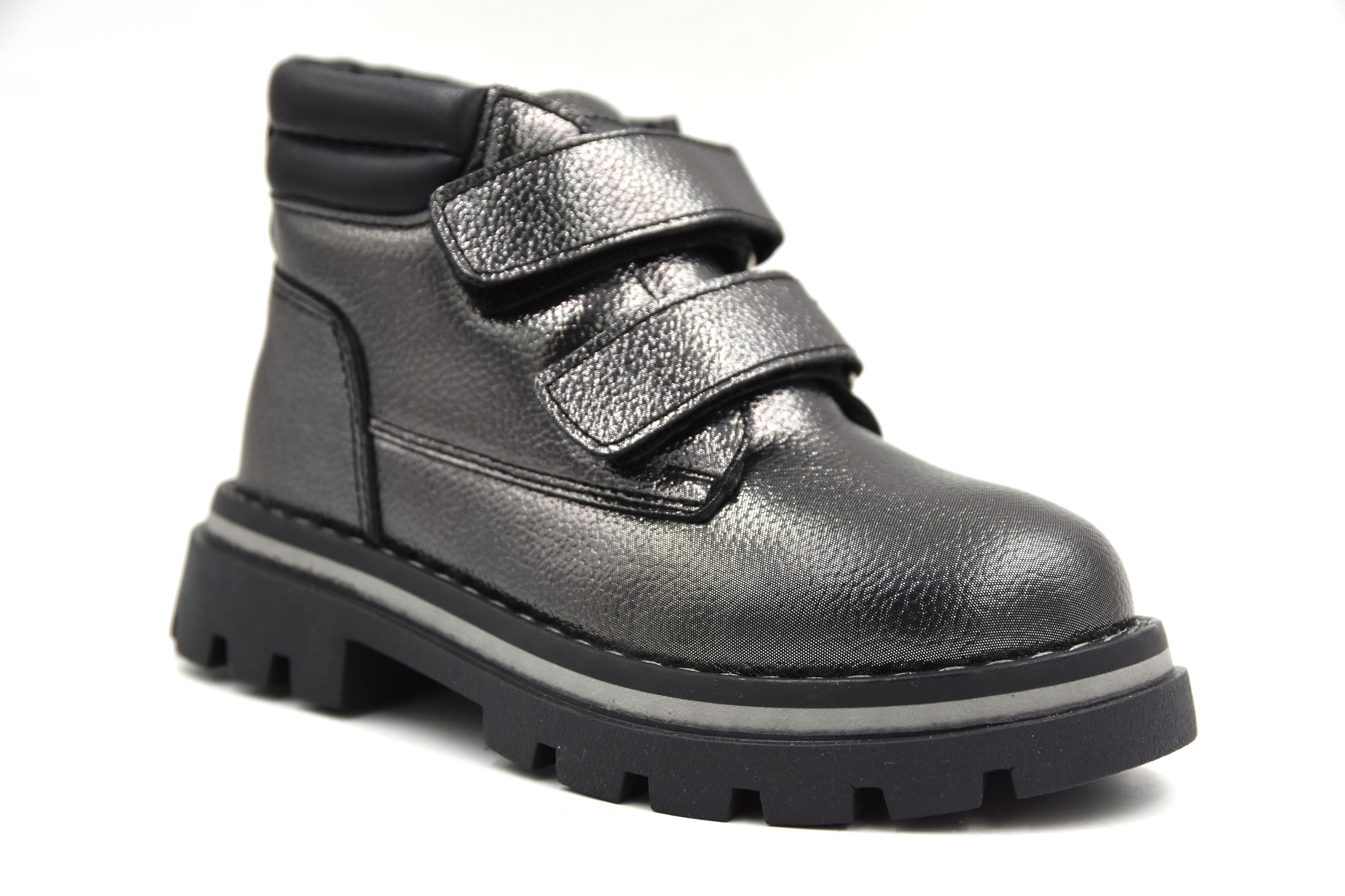 Beyaz (Arzen) Termo Kaymaz Taban Cırtlı Çocuk Bot PLATİN