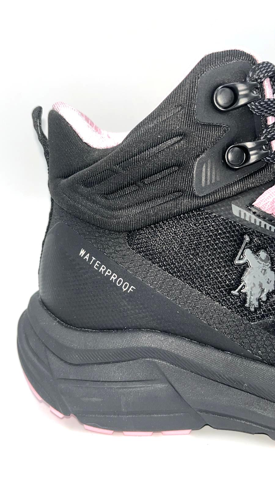 U.S. Polo Assn. Gerrard Hı Wmn 4Pr Kadın Aoutdoor Bot SİYAH