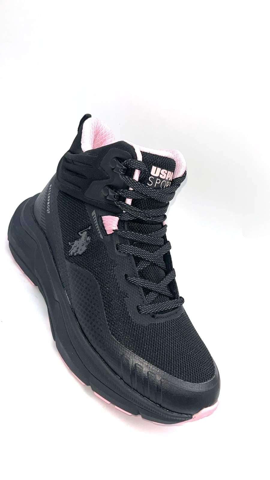 U.S. Polo Assn. Gerrard Hı Wmn 4Pr Kadın Aoutdoor Bot SİYAH