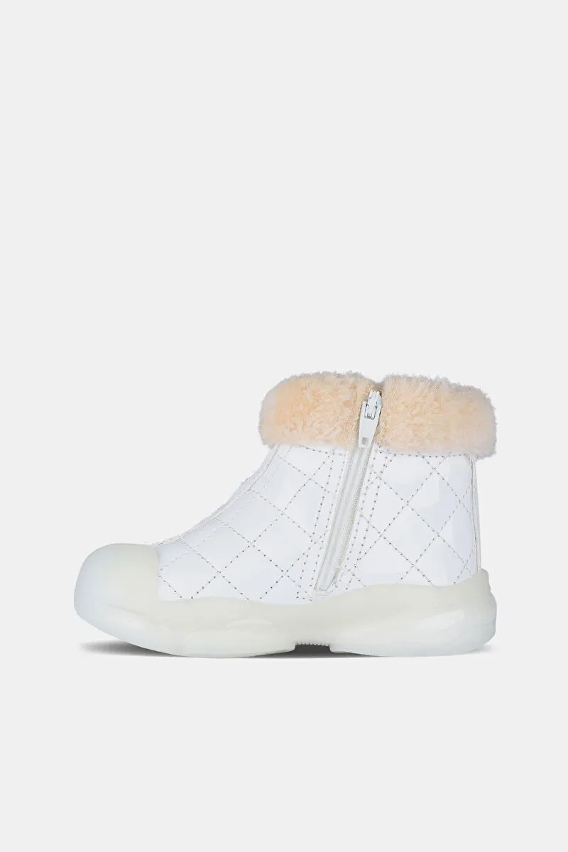 Vicco Poppy II Işıklı Bebe Bot BEYAZ