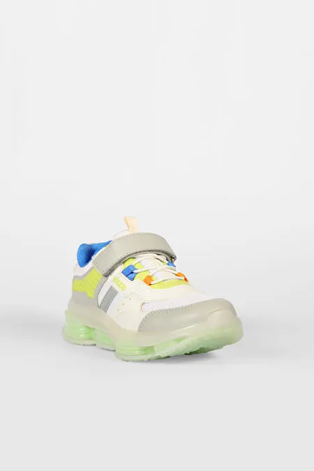 Vicco Bosa Çocuk Cırtlı Spor Ayakkabı BEYAZ