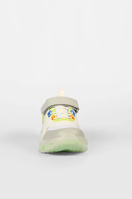 Vicco Bosa Çocuk Cırtlı Spor Ayakkabı BEYAZ