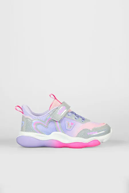Vicco Heart Işıklı Spor Ayakkabı LİLA