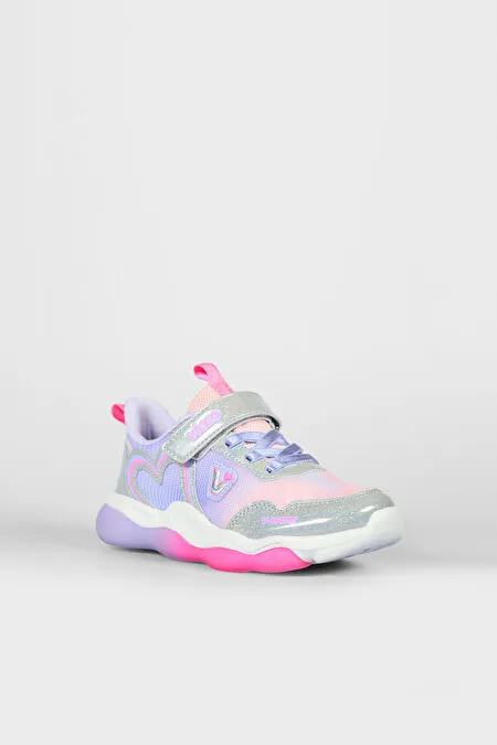 Vicco Heart Işıklı Spor Ayakkabı LİLA