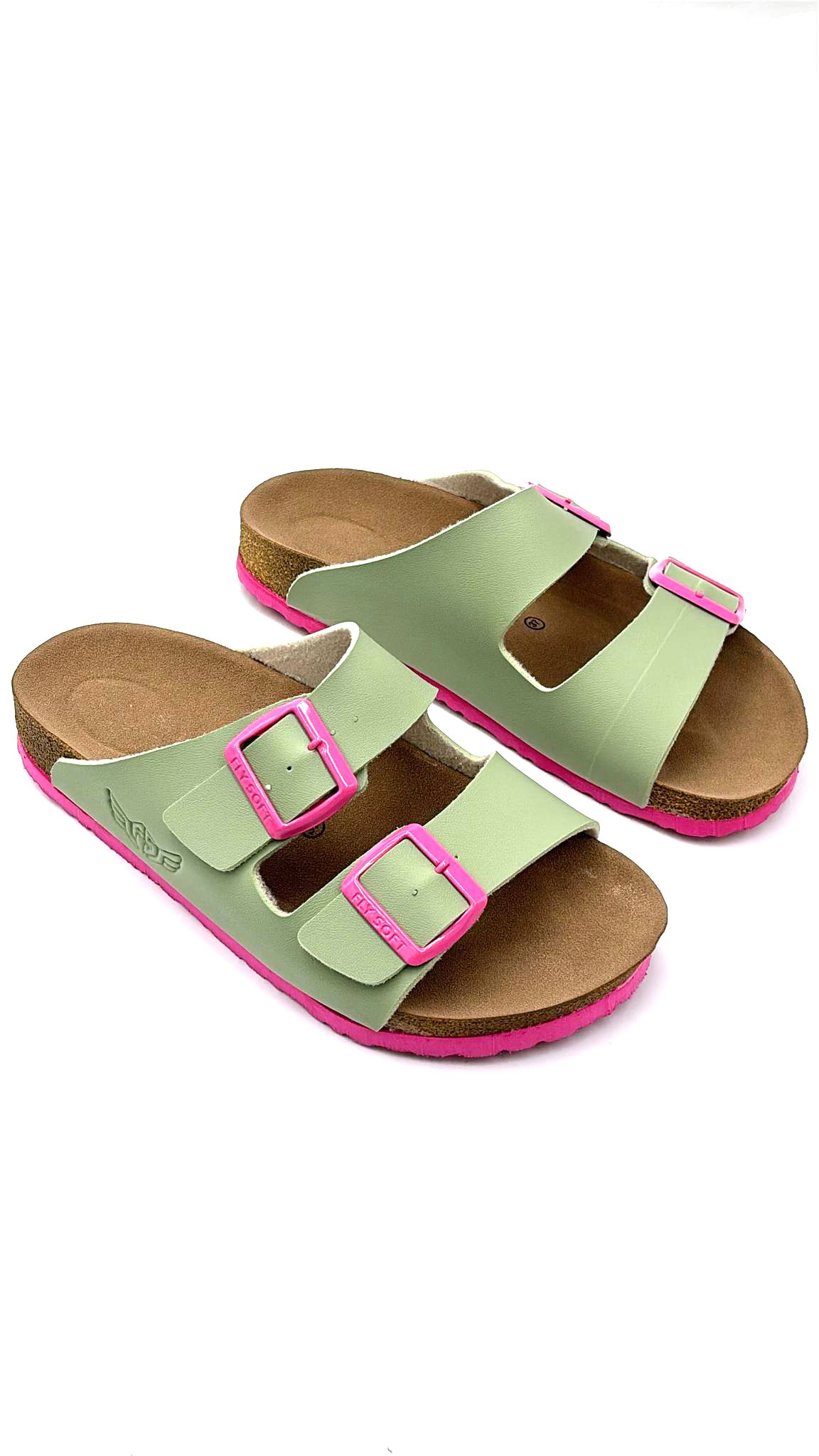 Kindep Fly Soft  Çift Tokalı Günlük Terlik YEŞİL