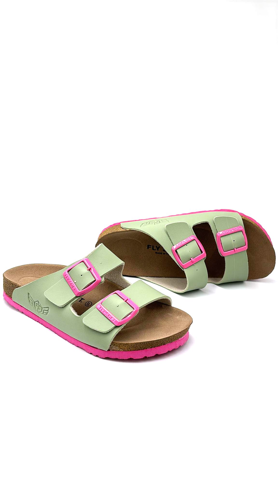 Kindep Fly Soft  Çift Tokalı Günlük Terlik YEŞİL