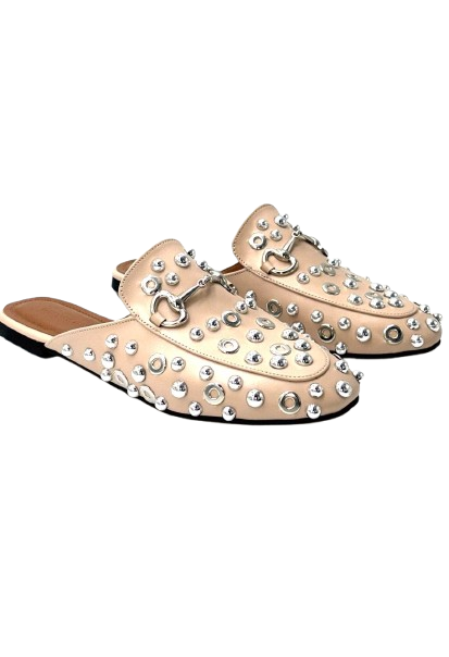 Kindep London&London 25y.812 Burnu Kapalı Kadın Terlik BEJ