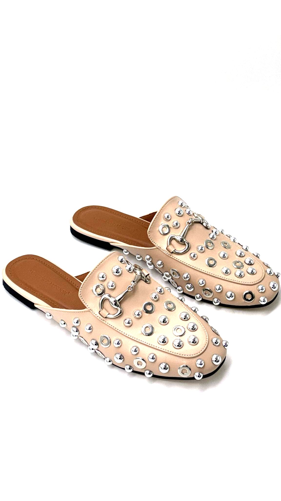 Kindep London&London 25y.812 Burnu Kapalı Kadın Terlik BEJ