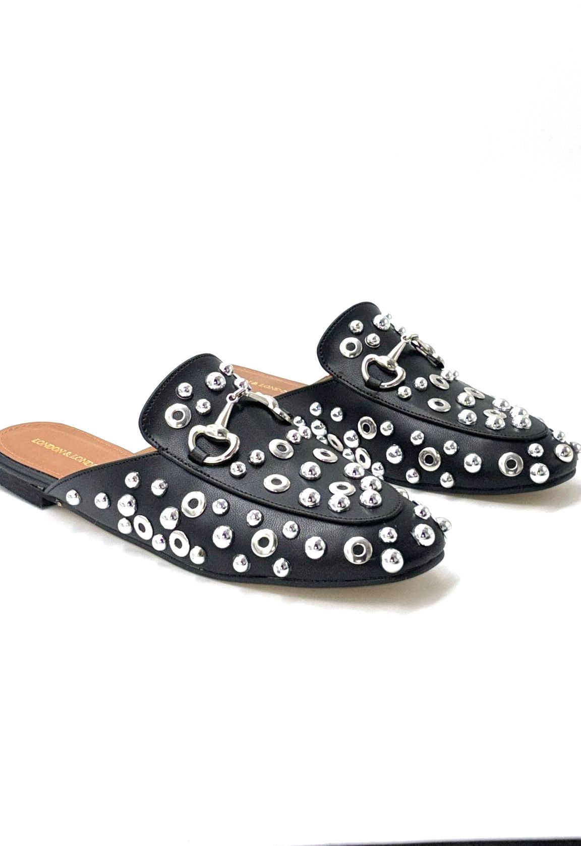 Kindep London&London 25y.812 Burnu Kapalı Kadın Terlik SİYAH