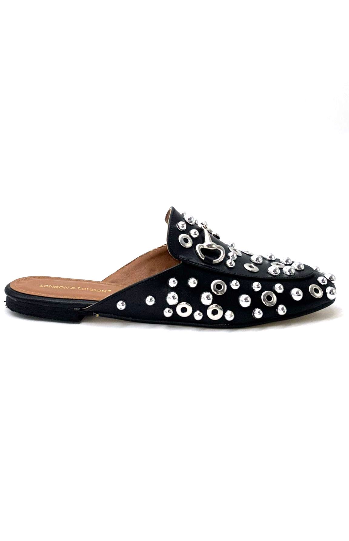 Kindep London&London 25y.812 Burnu Kapalı Kadın Terlik SİYAH