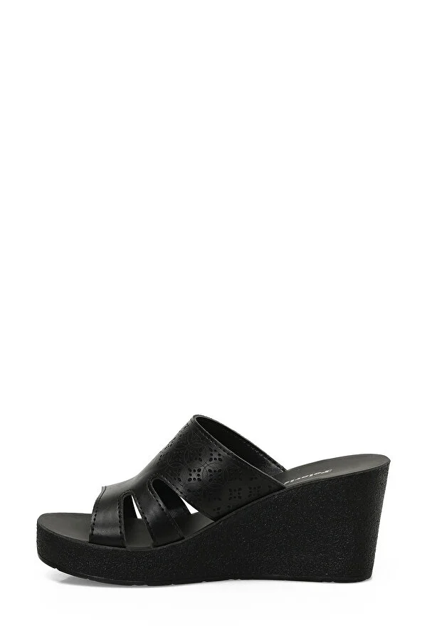 Polaris 325074.Z 5FX Kadın Terlik SİYAH