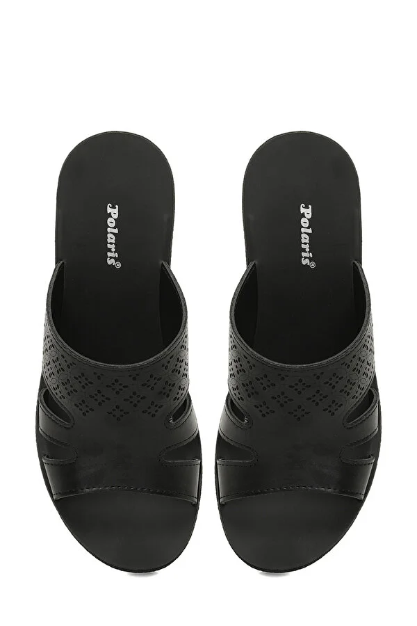 Polaris 325074.Z 5FX Kadın Terlik SİYAH