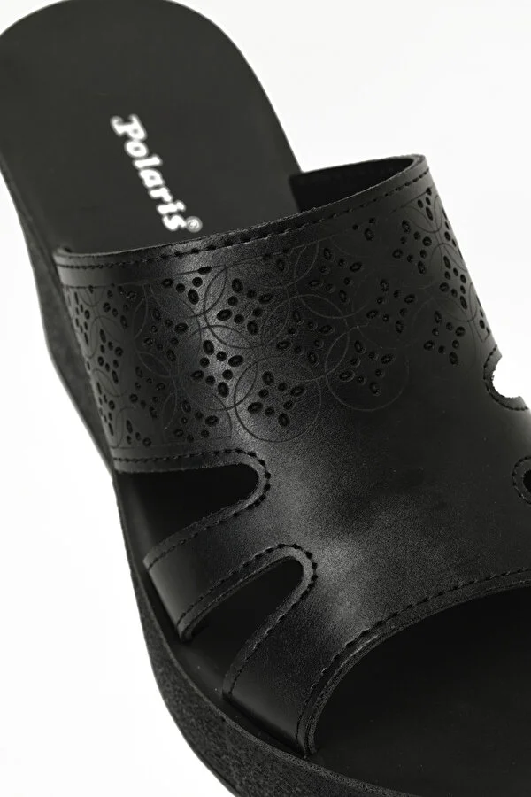 Polaris 325074.Z 5FX Kadın Terlik SİYAH
