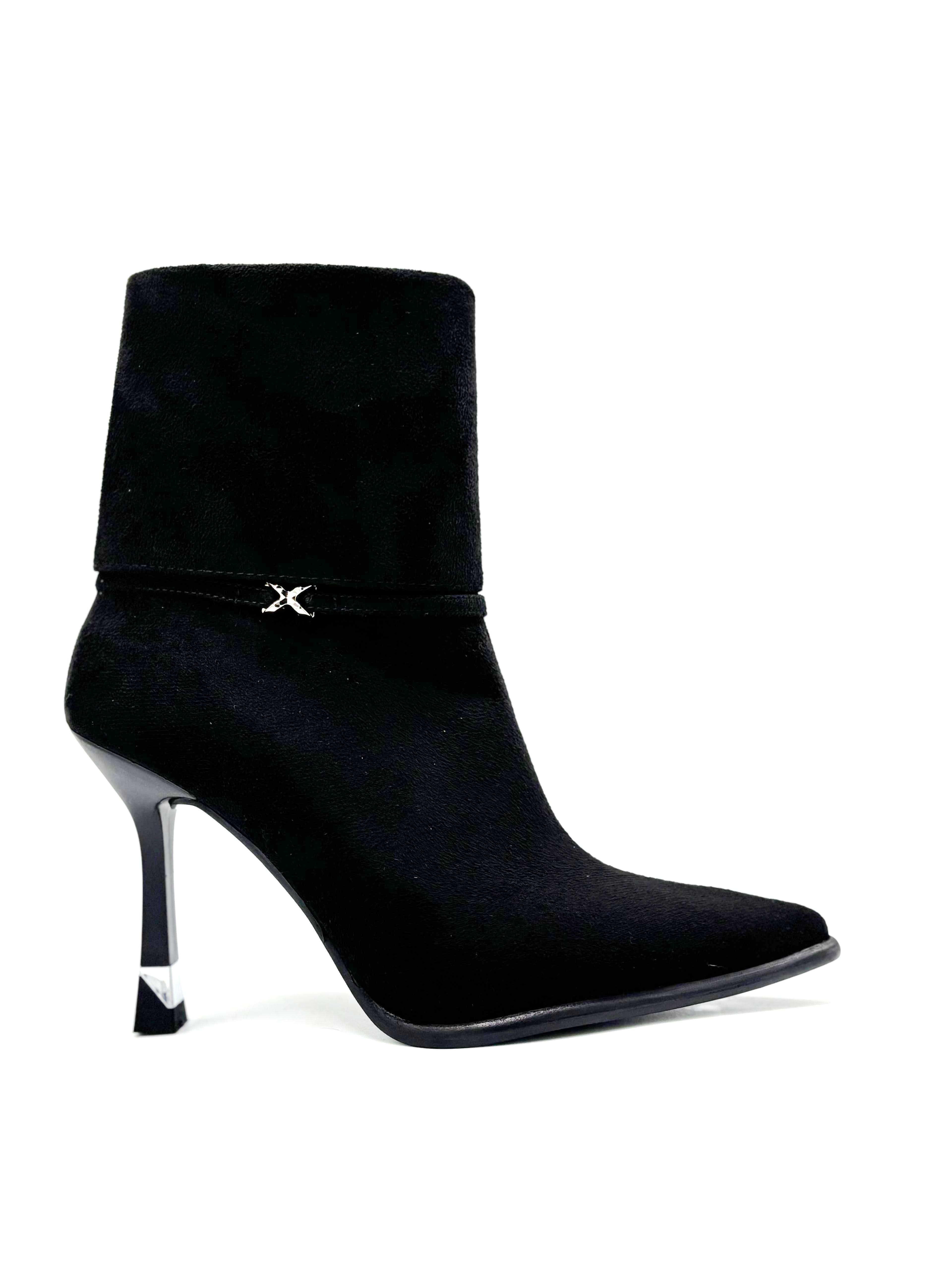 Kindep Topuklu Kadın Bot SİYAH